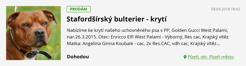 Bezplatná řádková inzerce
