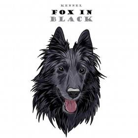 Fox in black