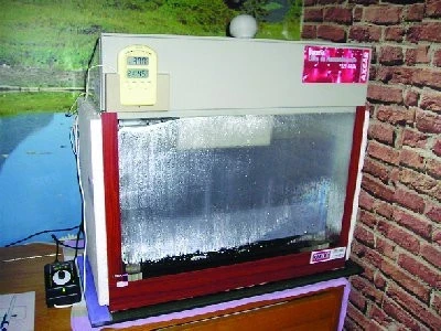 Řízený vodní inkubátor pro plazy