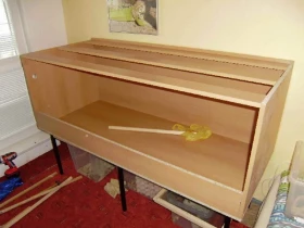 Stavba nového terária pro agamy vousaté (Pogona Vitticeps)