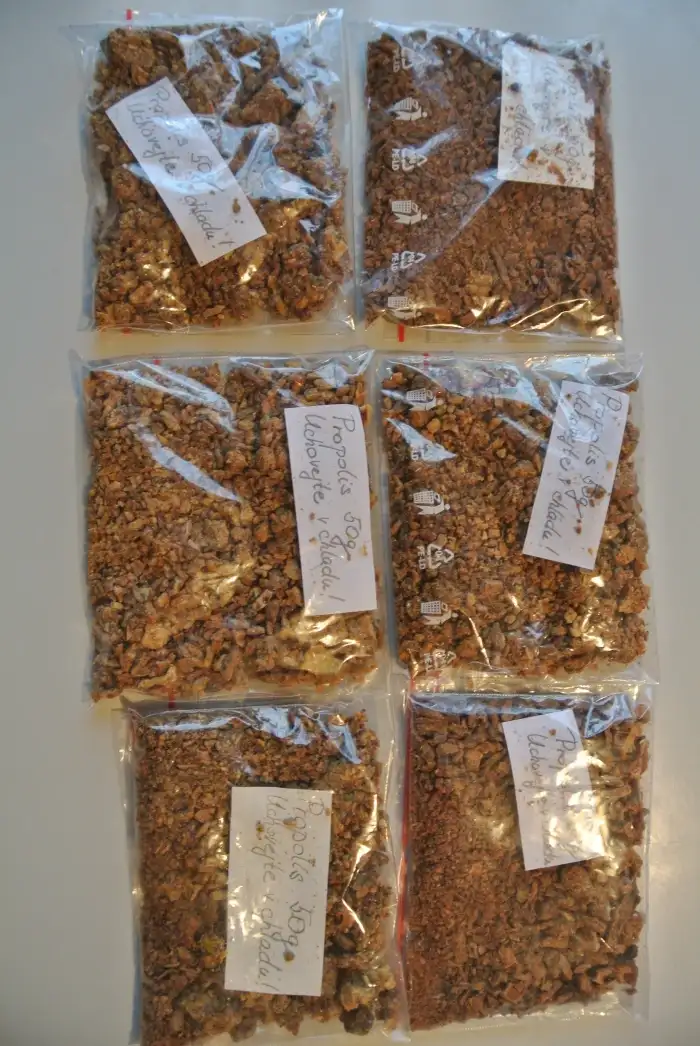 Propolis v sáčcích