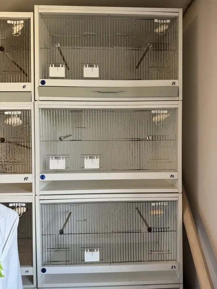 Skříňové klece - části