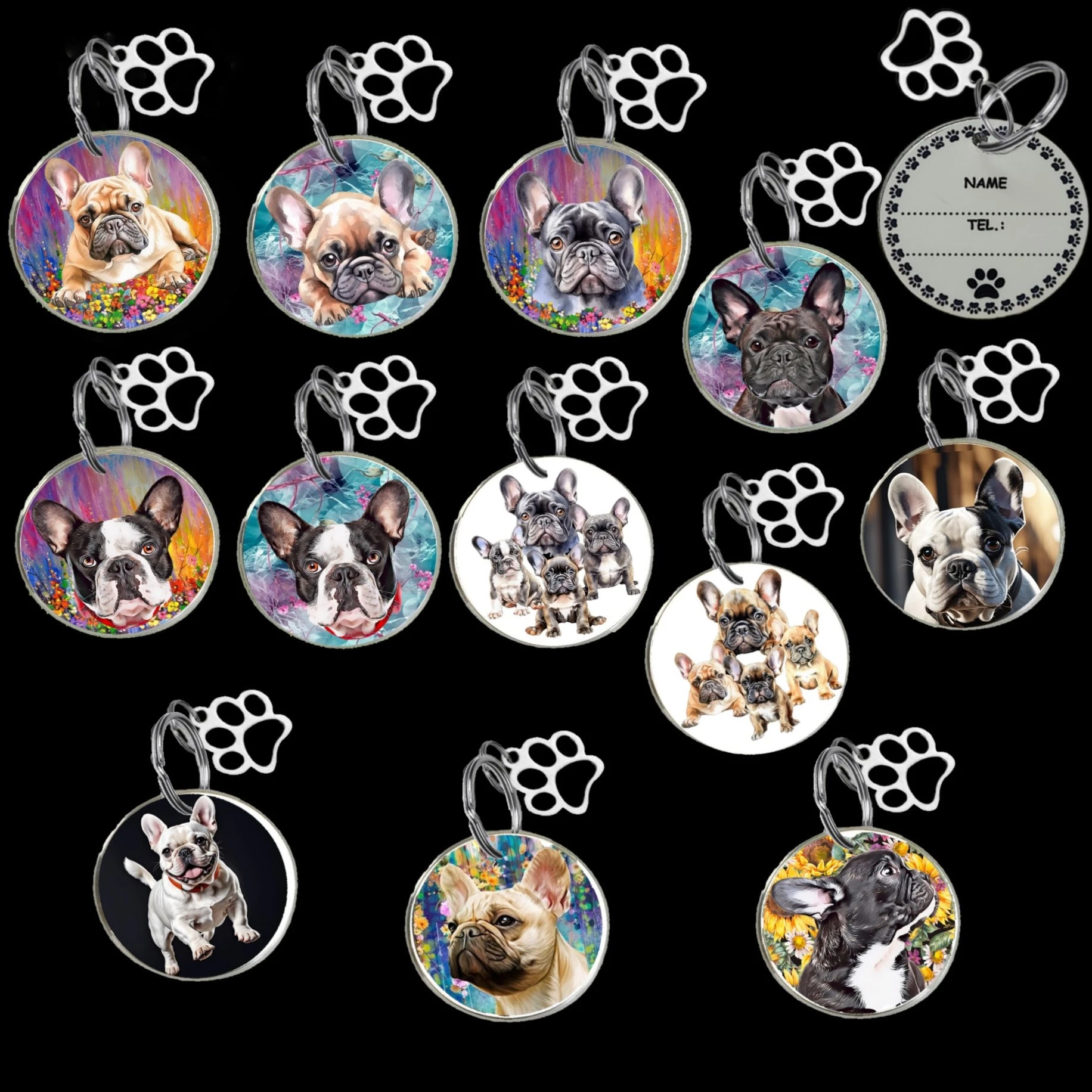 Originální psí známka