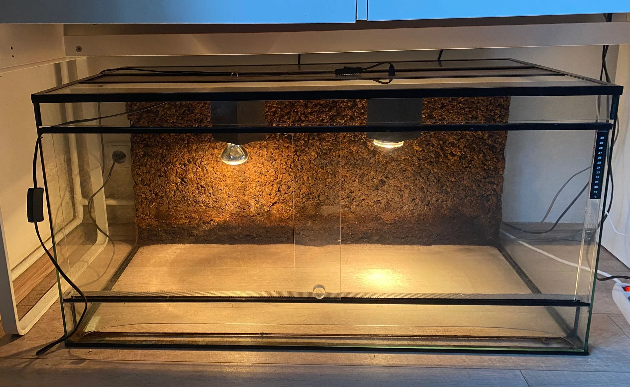 Prodám skleněné terarium