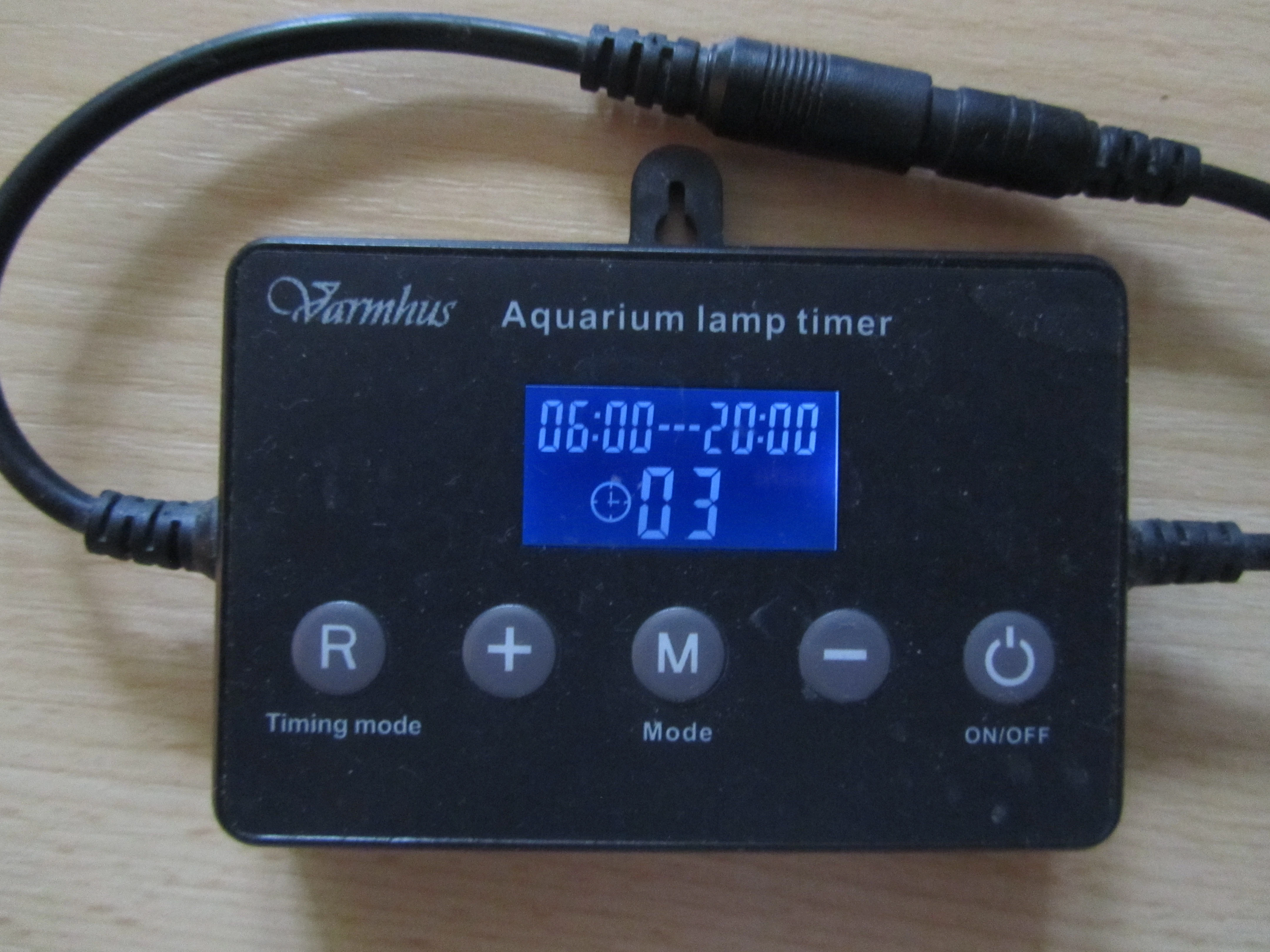 Ovladač pro LED osvětlení akvaria s návodem