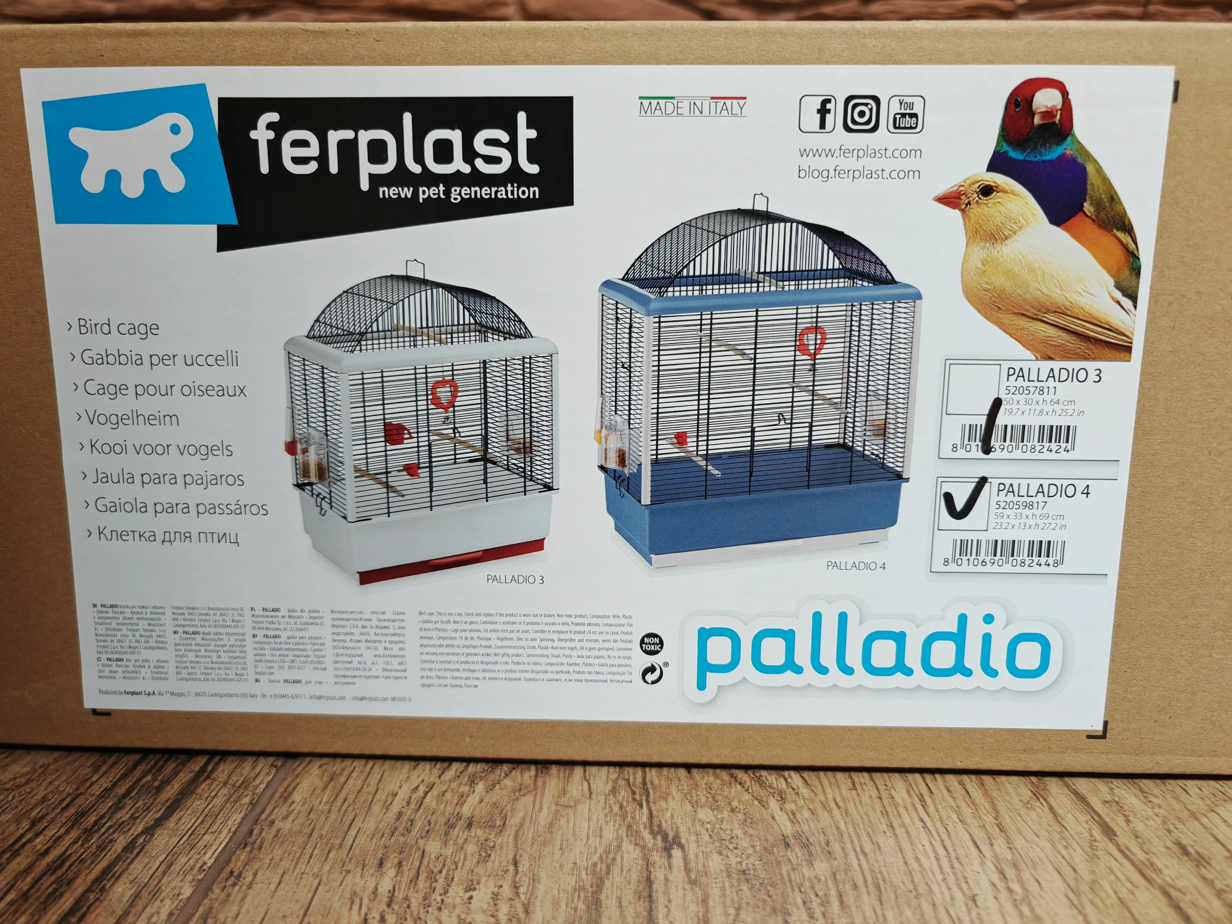 Klec, klece pro papoušky