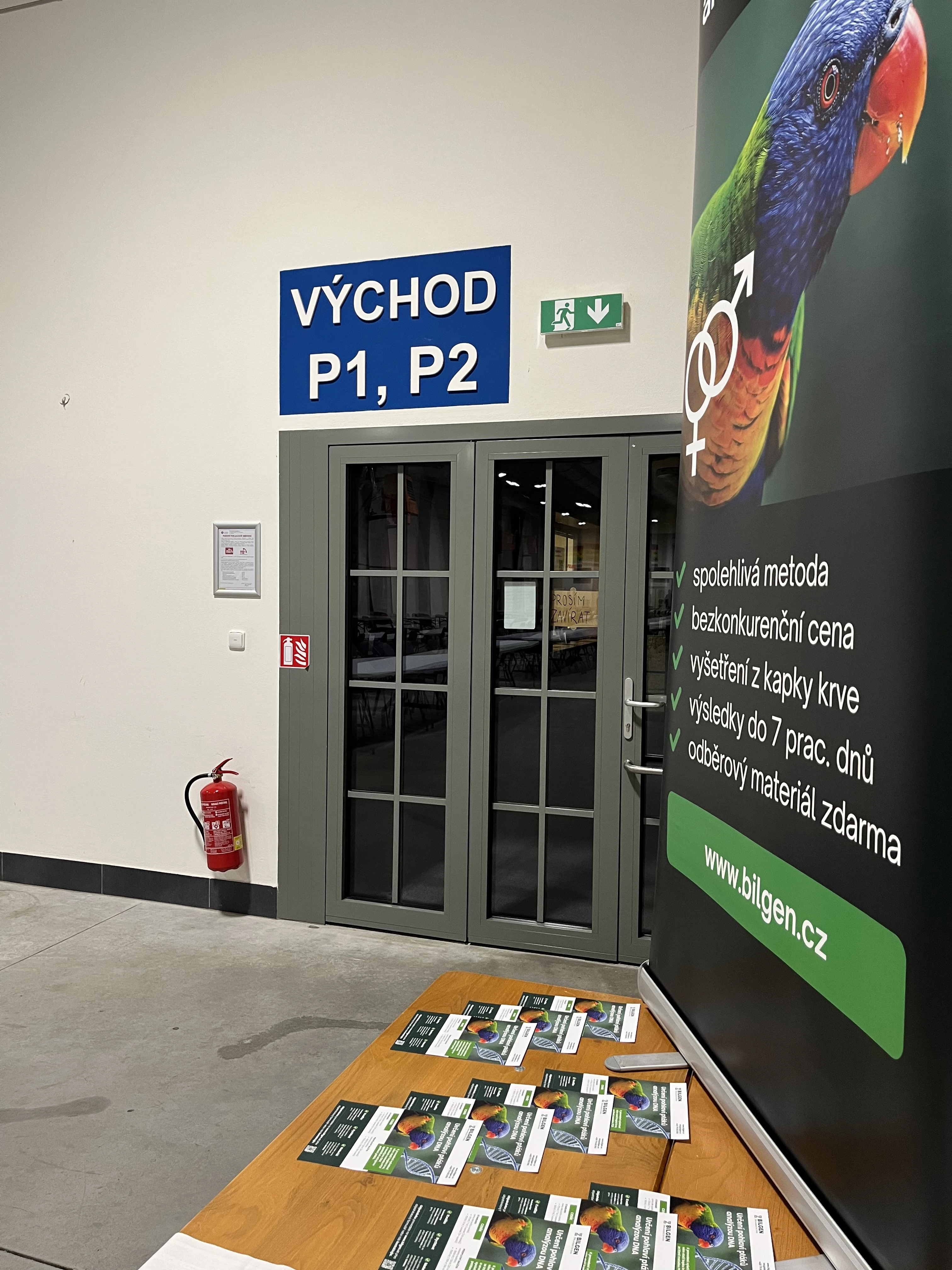 Laboratoř bilgen - dna testy pohlaví - burza kroměříž 21.6.2026