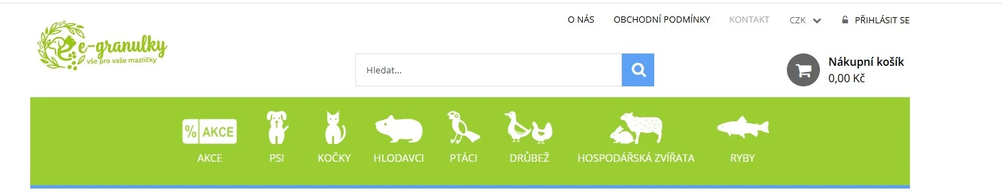 Eshop e-granulky.cz