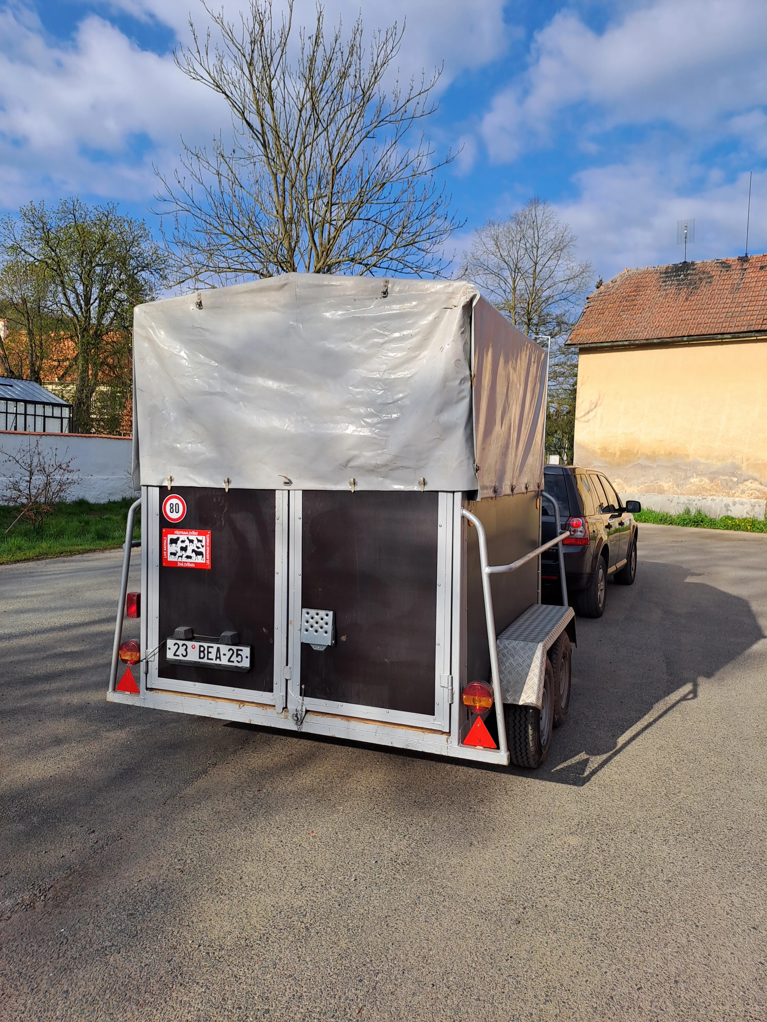 Certifikovaná přeprava hospodářských zvířat a koní