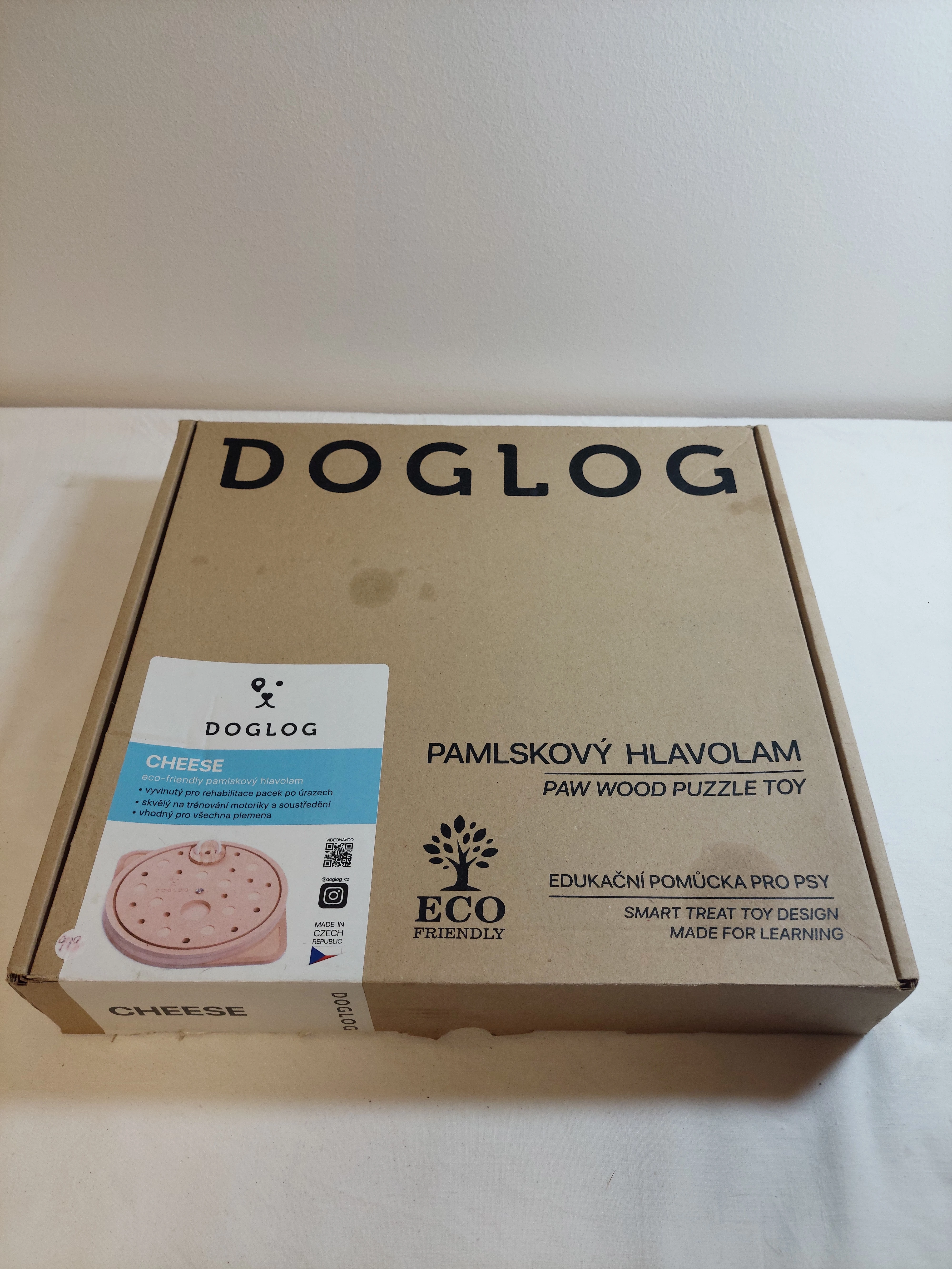 Hlavolam pro psy, hračka, tréning