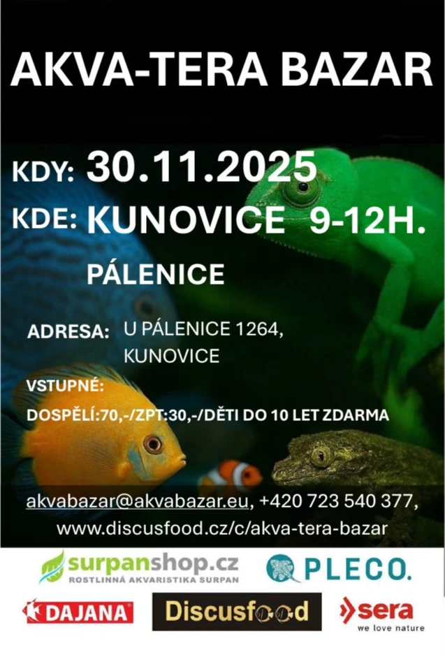 Slovácký Akva Tera Bazar v Kunovicích