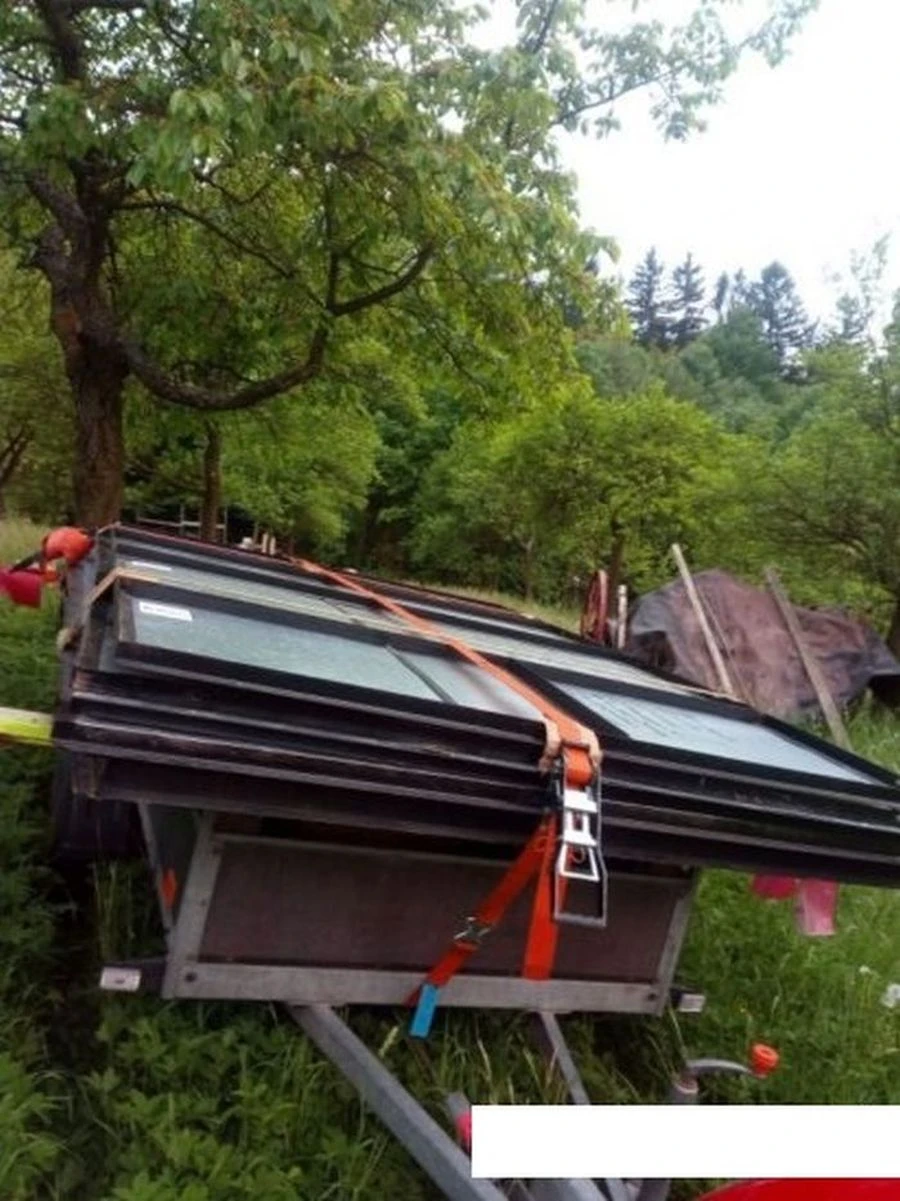 Nový sklad z pozink a masivní konstrukce