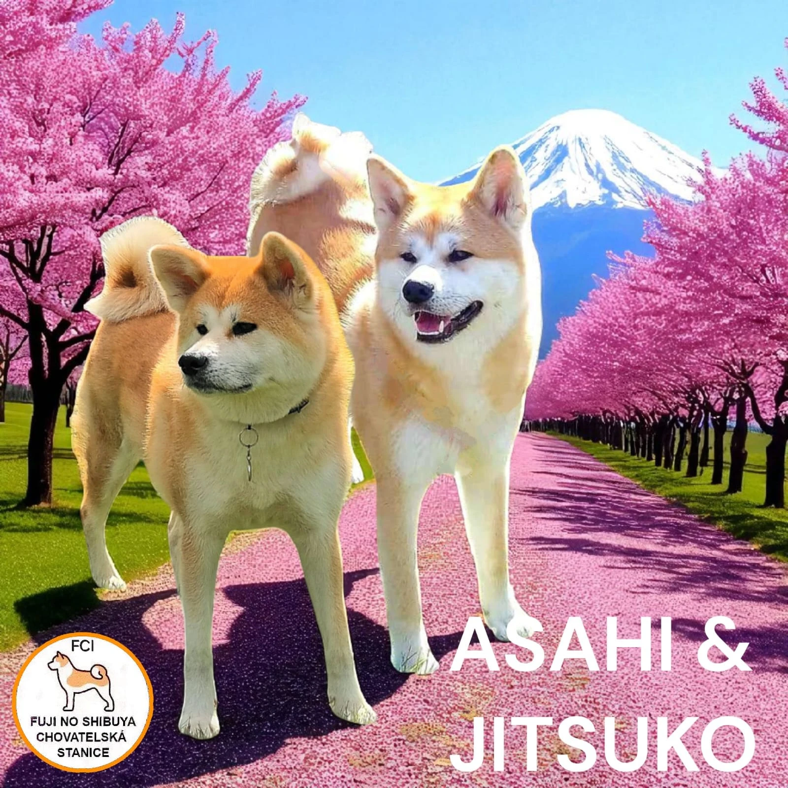 Naše CHS očekává narození štěňátek Akita Inu s PP