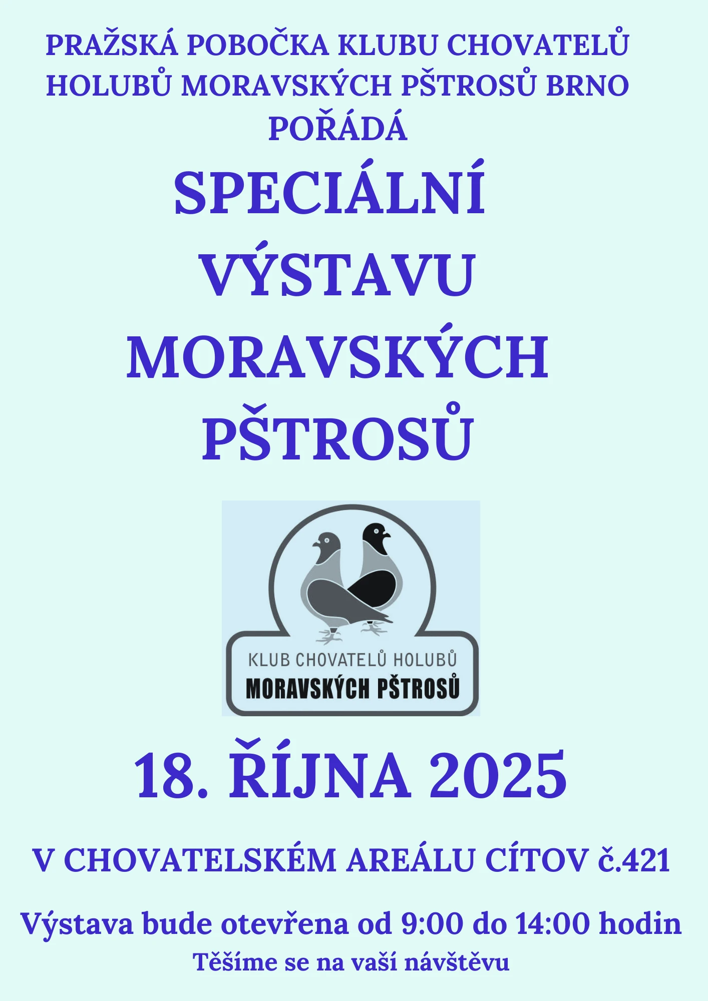 Speciální výstava Moravských pštrosů