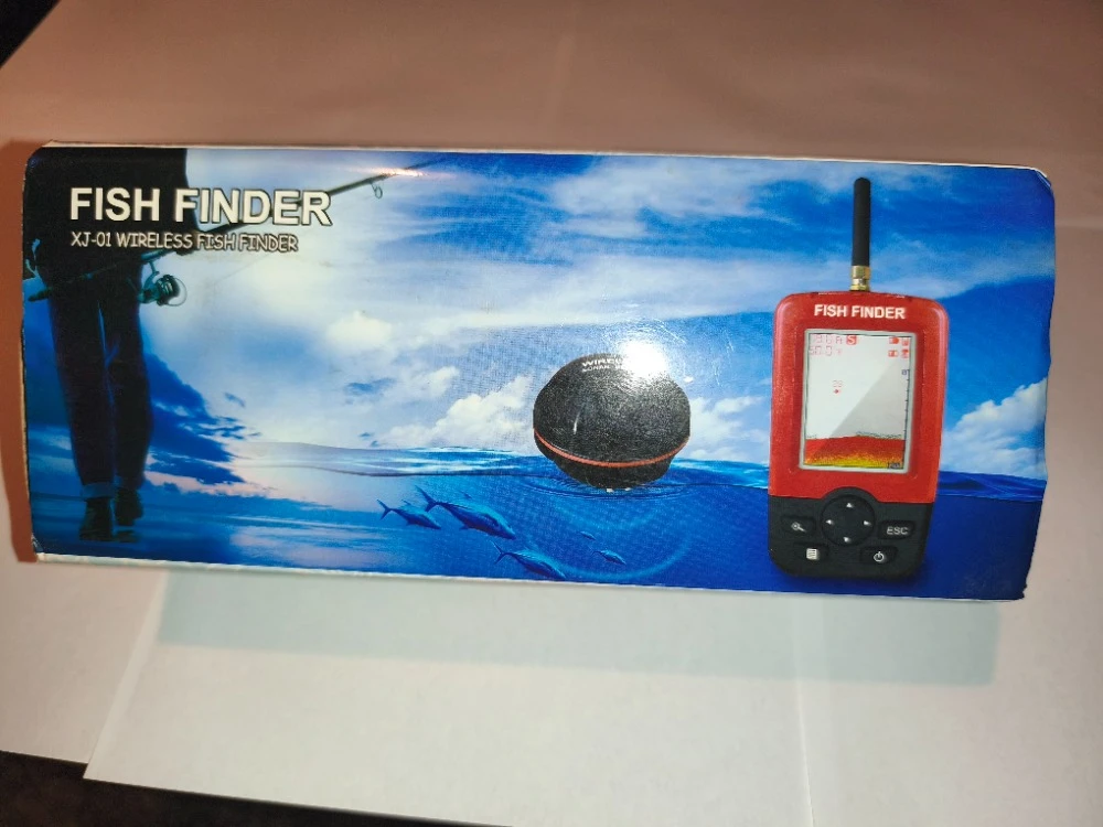 Rybářský nahazovací echolot.