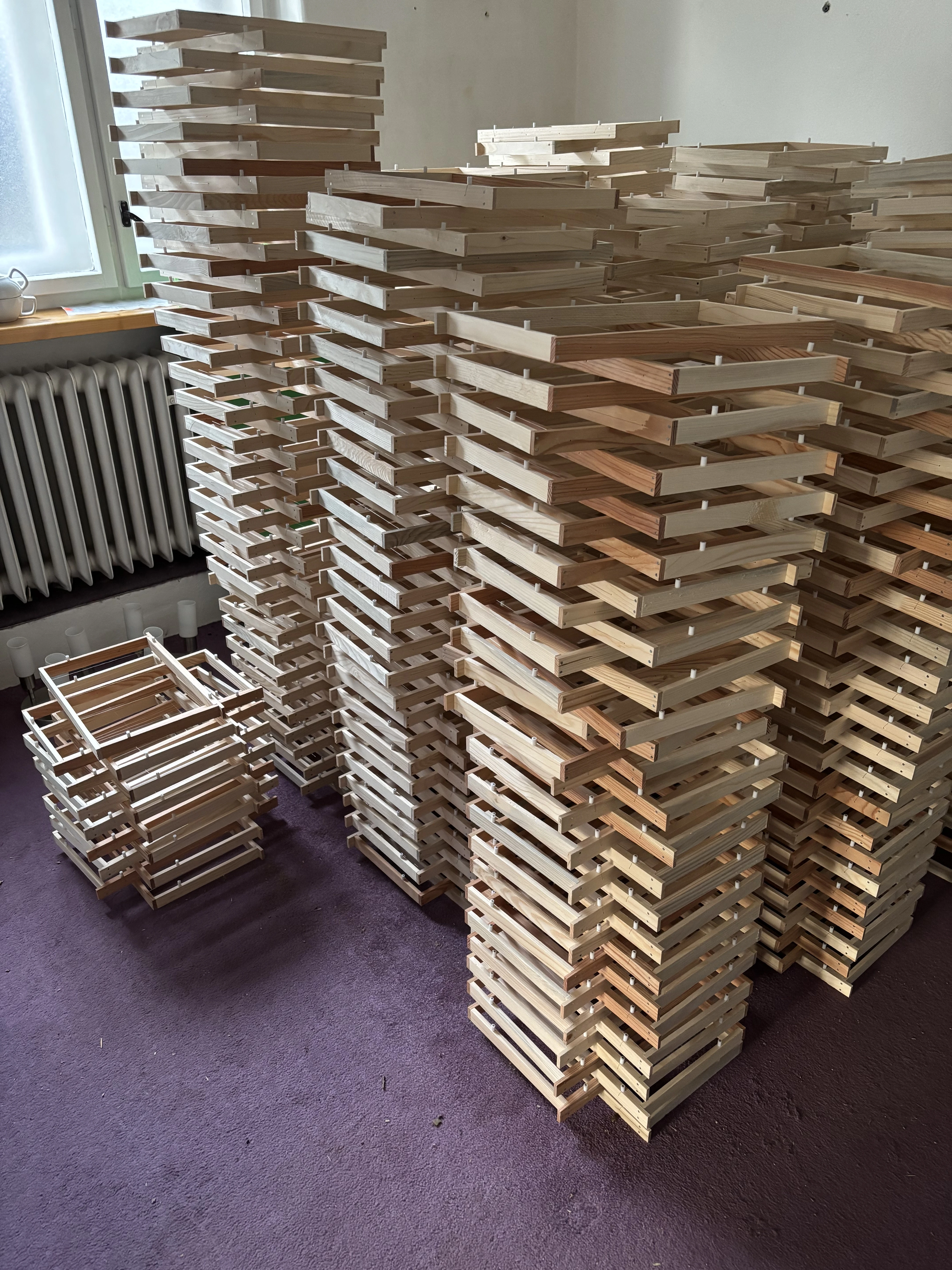 Rámečky, přířezy