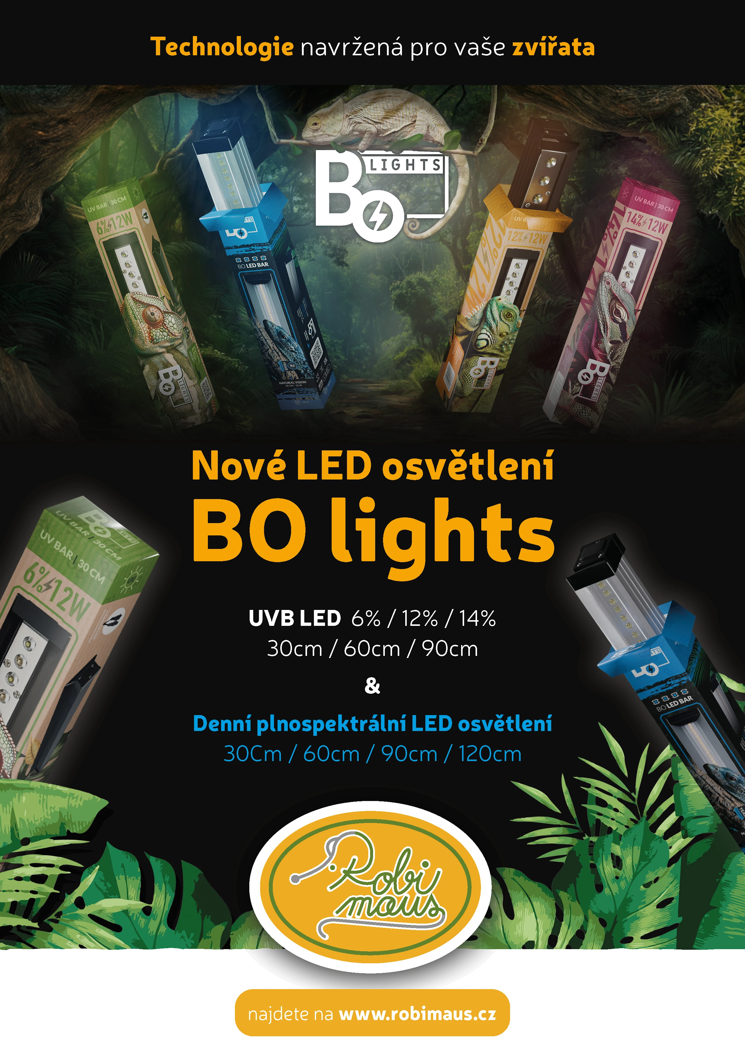 Nové led uvb a plnospektrální led osvětlení