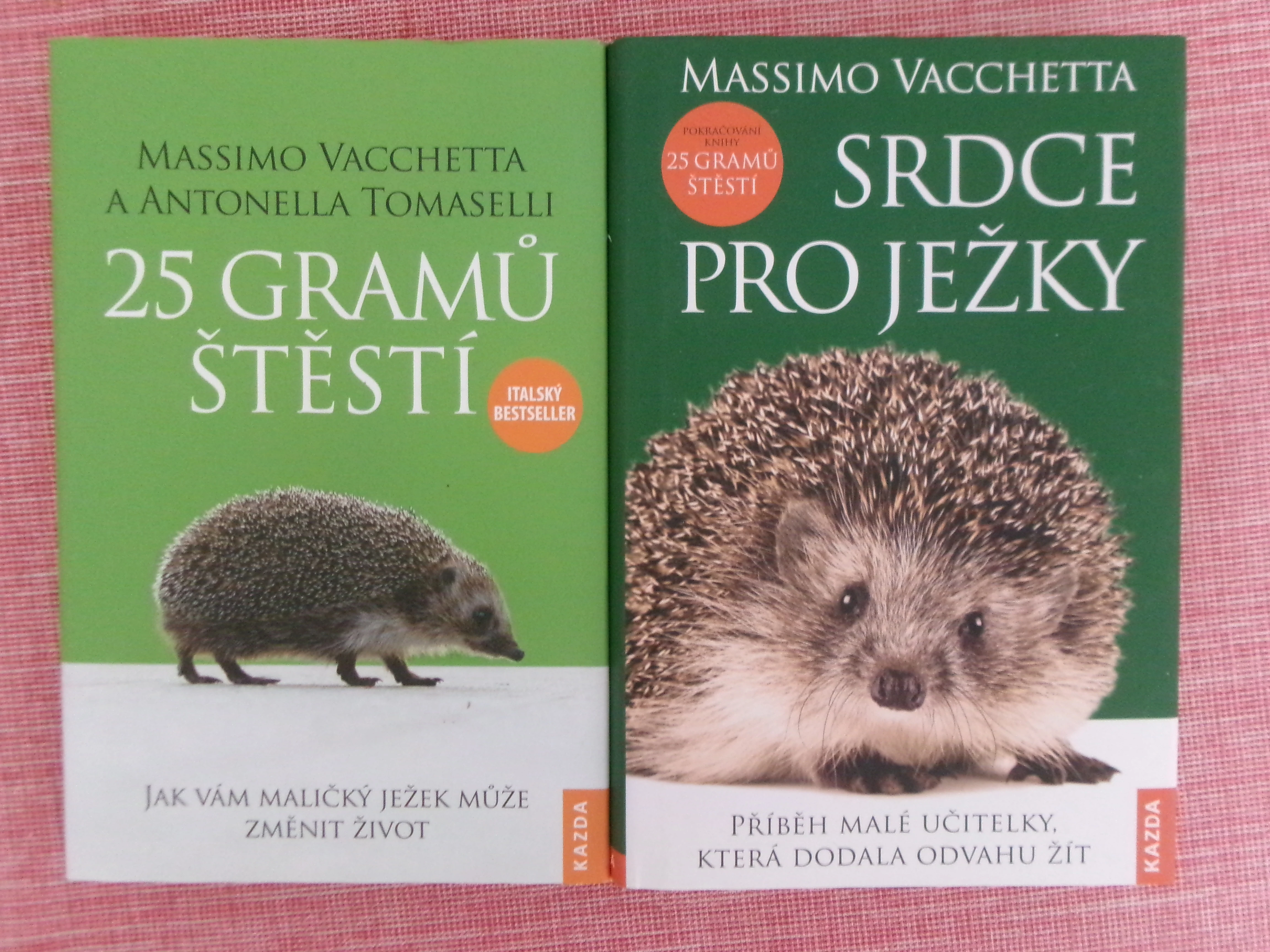 25 gramů štěstí  Srdce pro ježky.