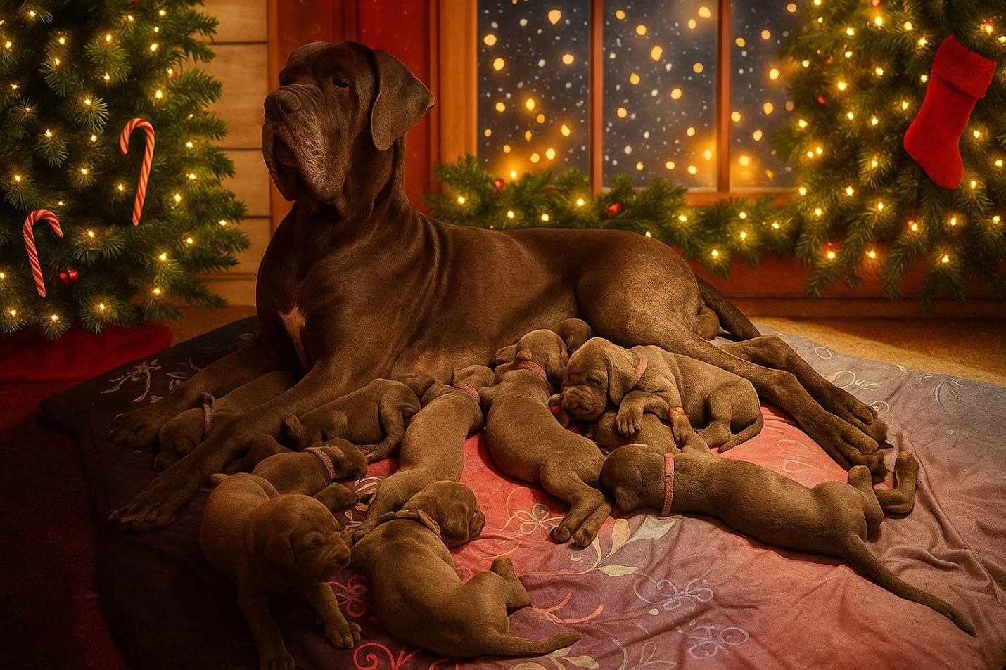 Německá doga modrá s PP