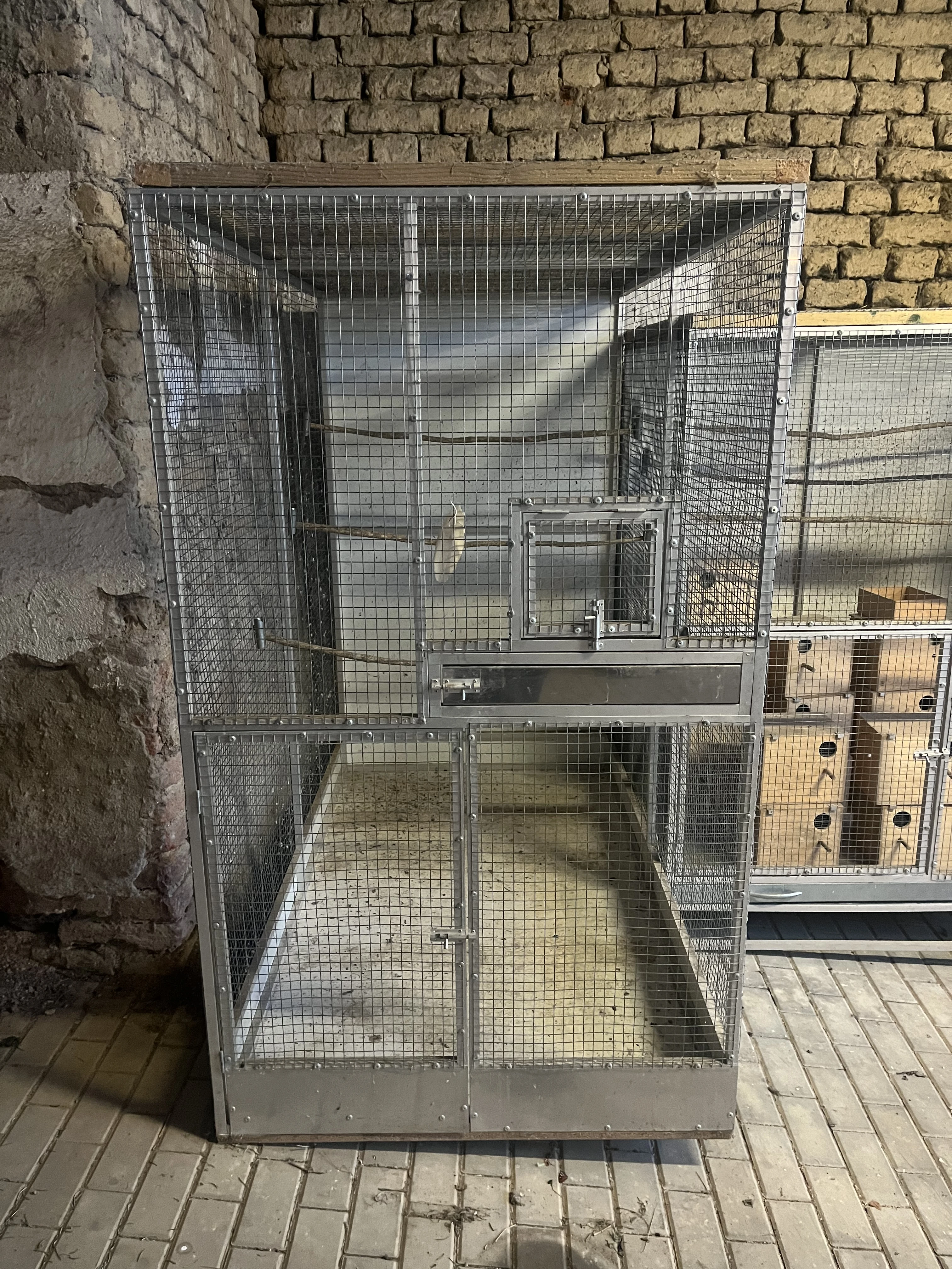 Hlinikove klece pro papousky-rusim chov