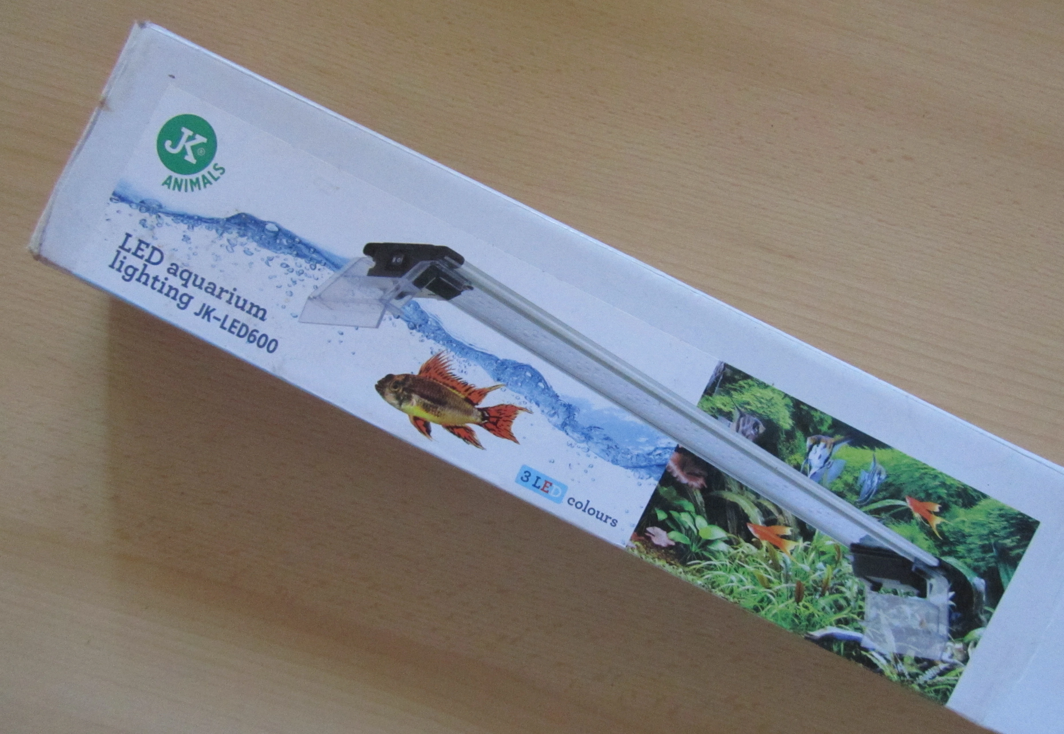 LED světlo pro akvárium 60cm nové,nepoužité