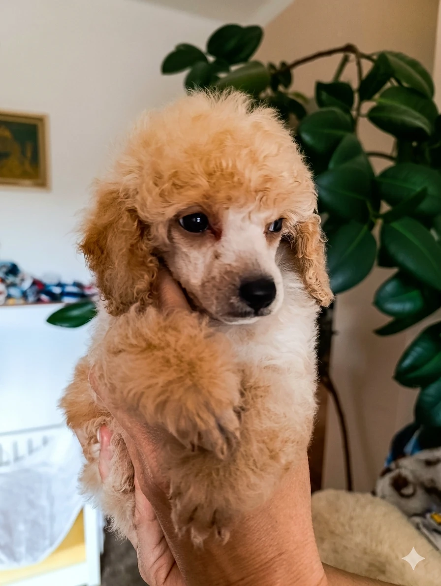 Pudl toy fawn-white s PP