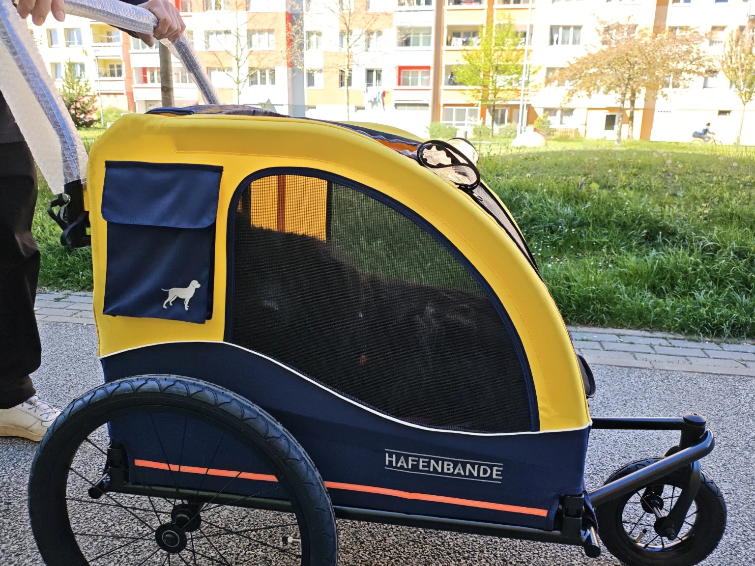 Psí vozík / kočárek hafenbande Cabby l – do 45 kg