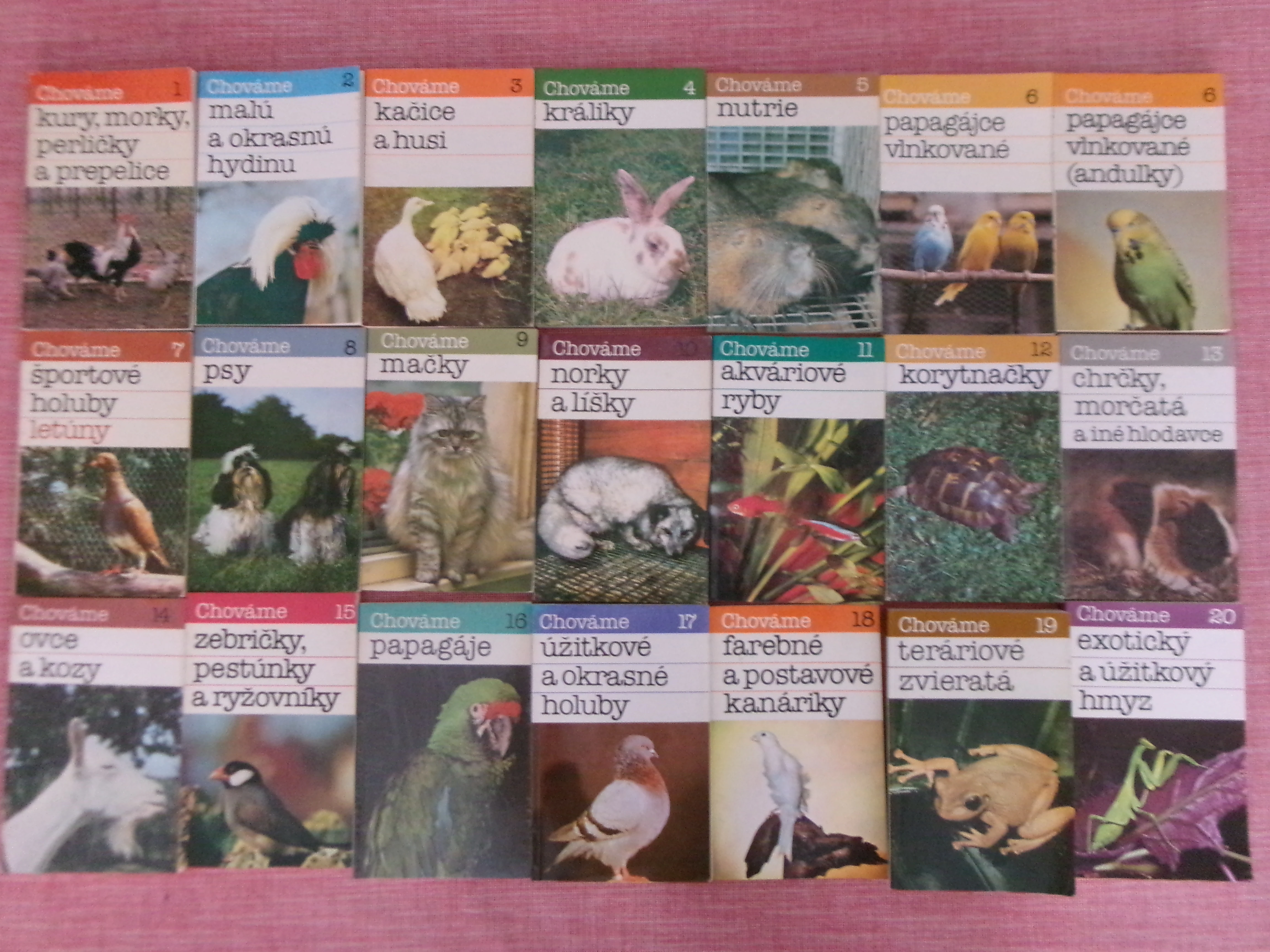 Chováme pre krásu, úžitok a potešenie - komplet.