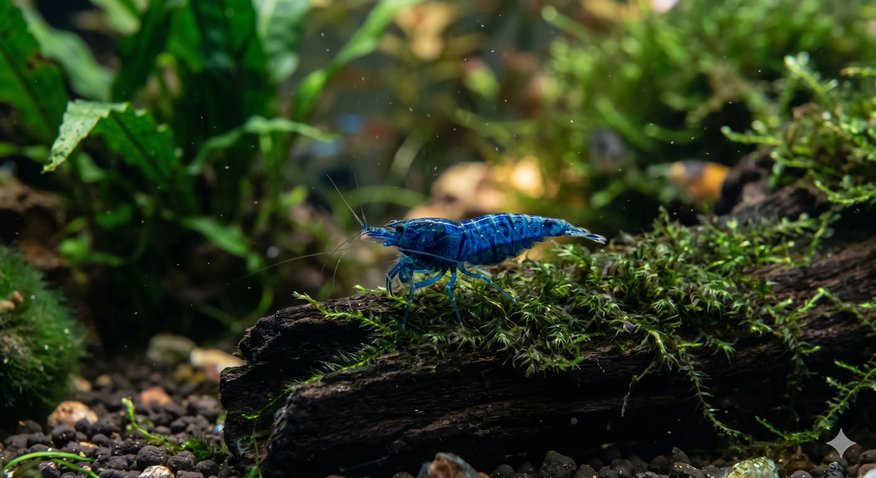 Krevetky Neocaridina Blue Dream