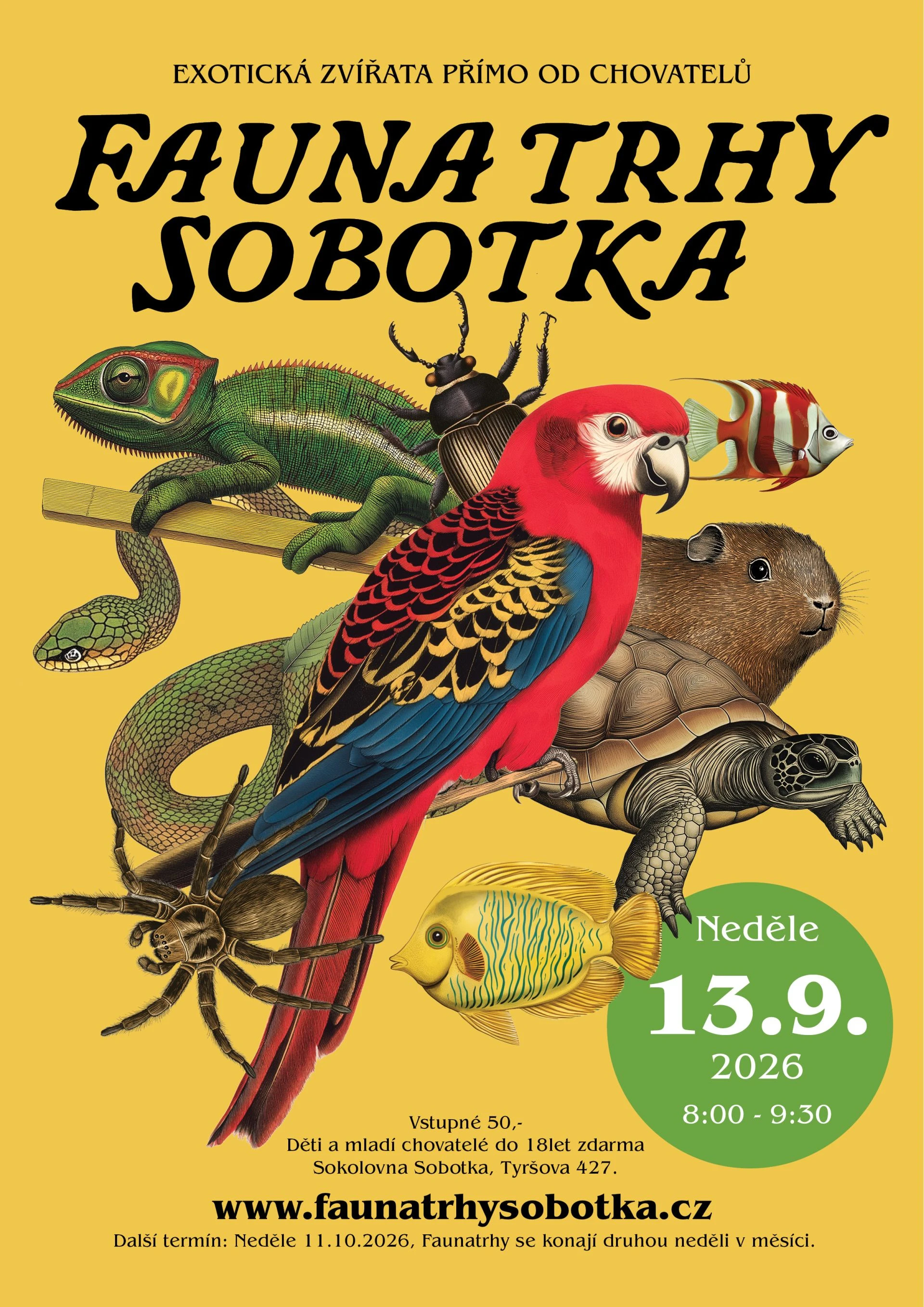 Zářijové faunatrhy sobotka