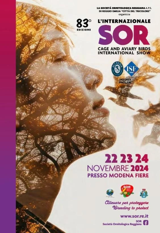 84. mezinárodní výstava ptactva 2025 - SOR - Itálie Modena