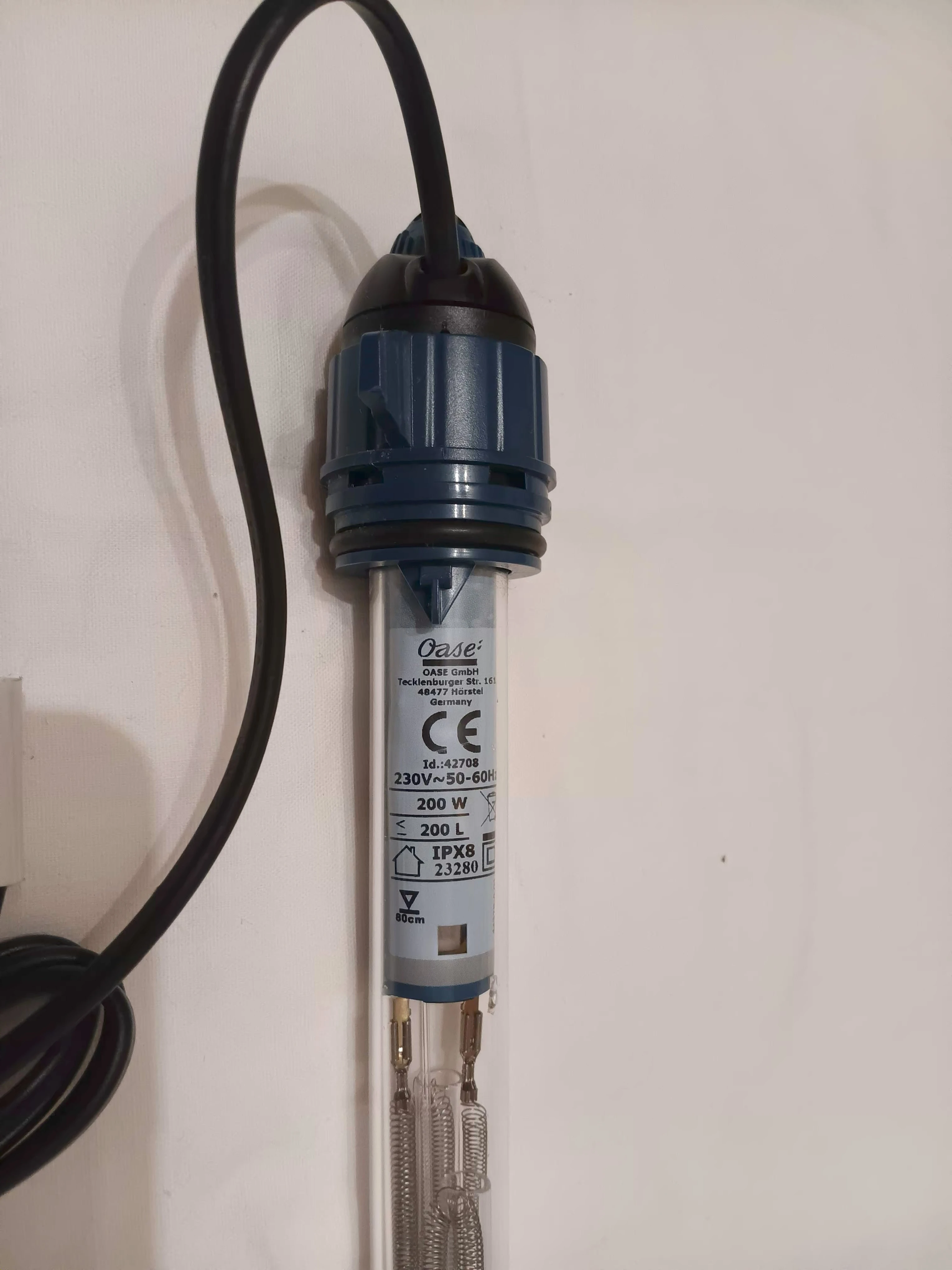 Akvarijní topítko Oase HeatUp 200