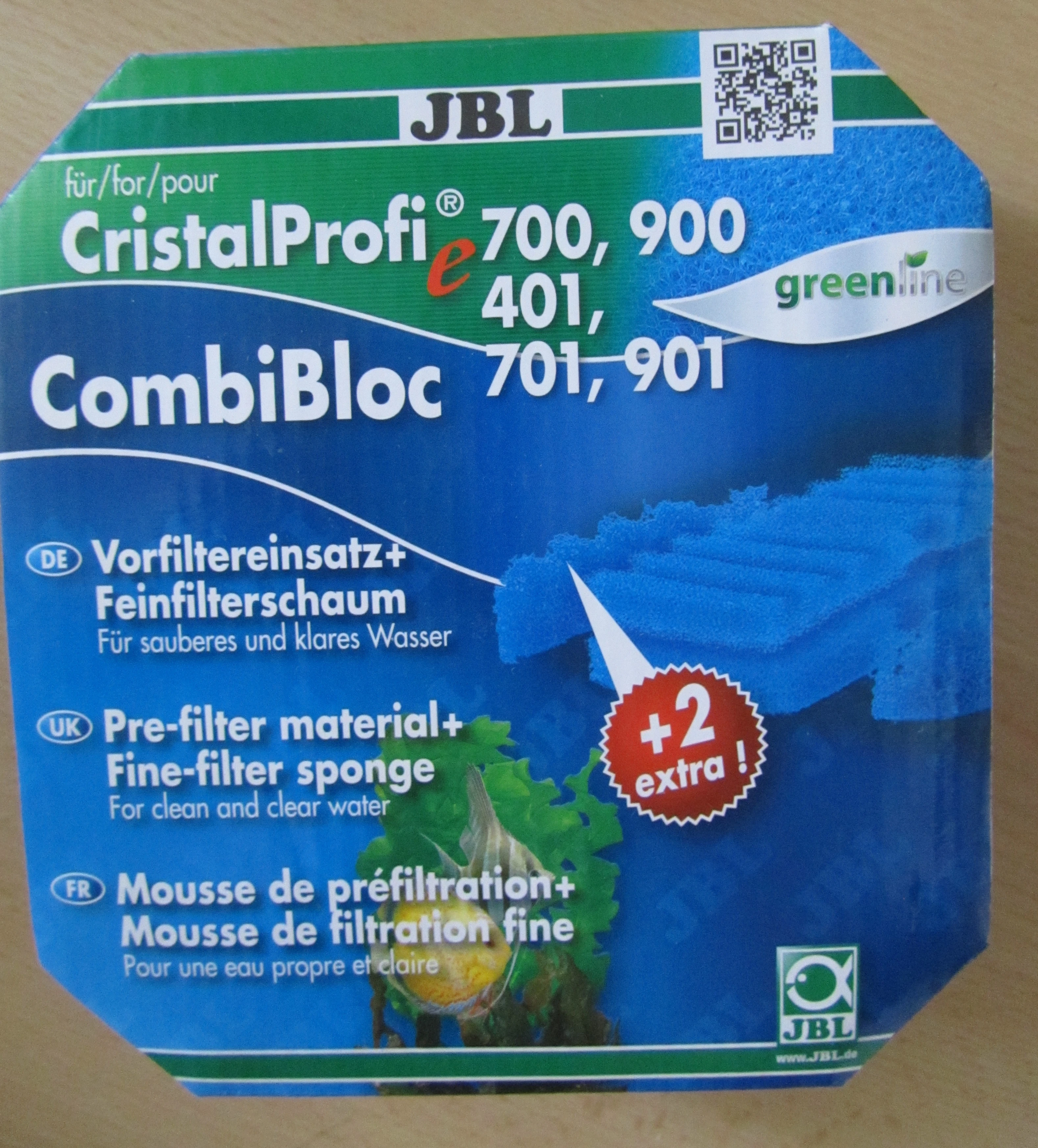 JBL Crystal nová media do filtru