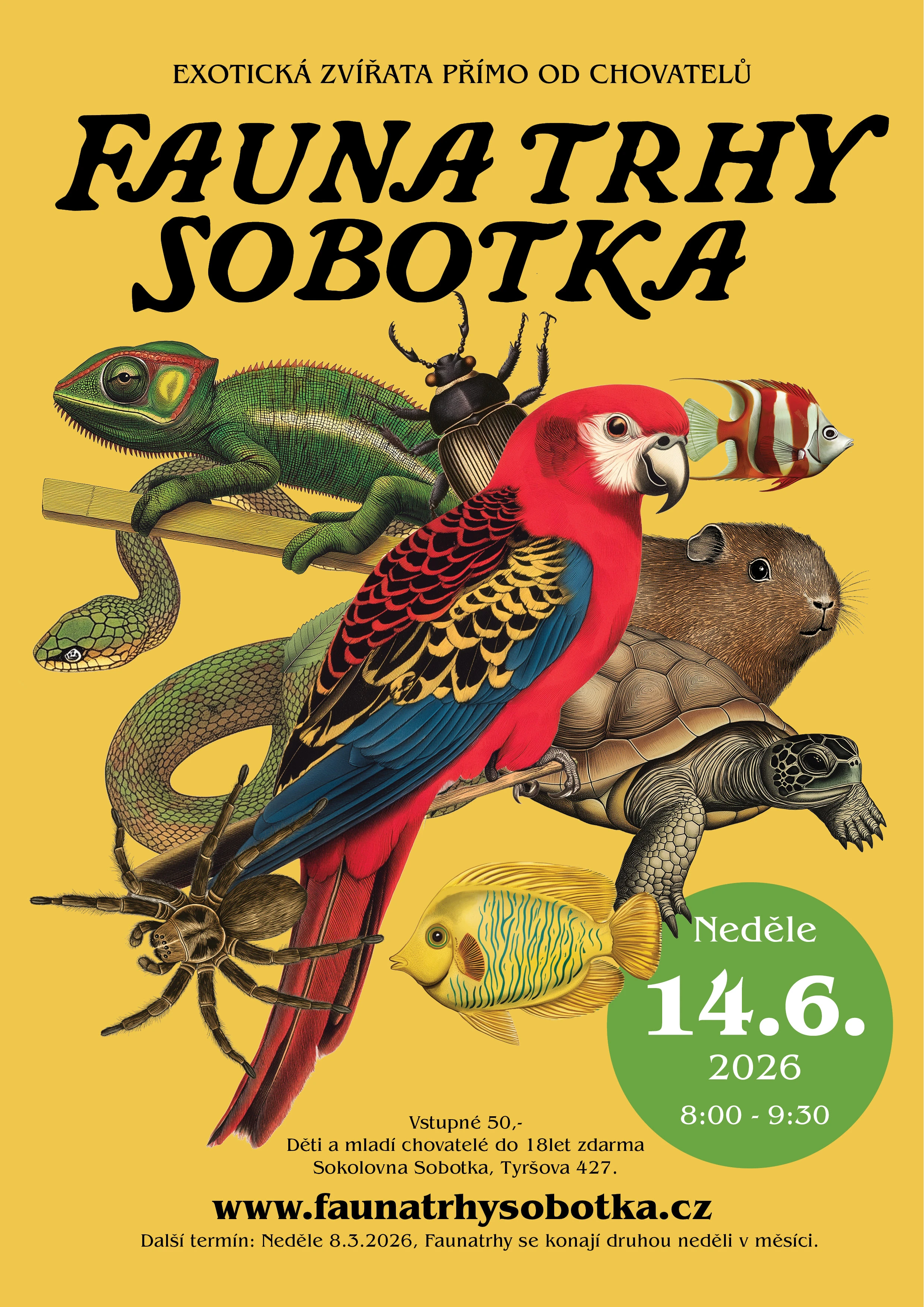 Červnové faunatrhy sobotka