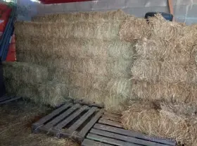 Seno malé hranaté balíky sláma malé hranaté balíky