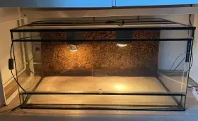 Prodám skleněné terarium