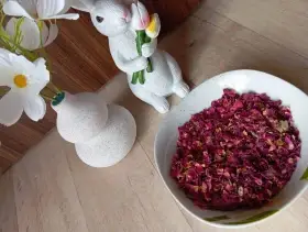 Sušené okvětí růže