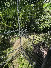 Kovaná klec na papouška
