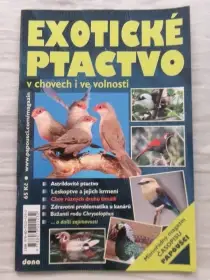 Exotické ptactvo v chovech i ve volnosti.
