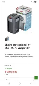 EHEIM Professionel 4 350Thermo(s topením)