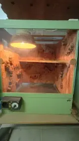 Prodám terárium š - 50, h - 51, v - 61 cm