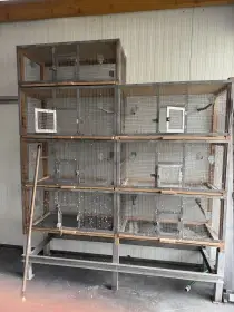 Bednové klece komplet