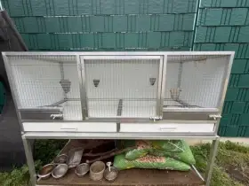 Hliníkové klece 150x60x60cm