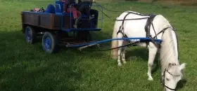 Prodám vozík za poníka - menšího koně