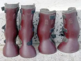 Přepravní pevné chrániče nohou PFIFF 4 kusy