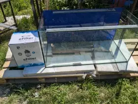 Akvárium 400 litrů s filtrem