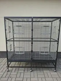 Velká vnitřní voliéra pro malé i velké papoušky