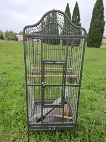 Velká klec pro papouška