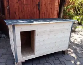 Zateplená psí bouda 4 cm izolace  6 velikostí  Vyndávací přepážka