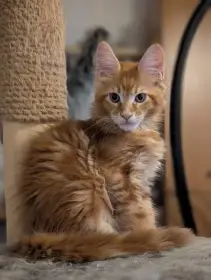 Mainská mývalí polydaktylní koťata s PP mazlové